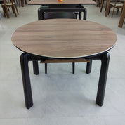 Dining Table Artificial Stone Solid Wood LKD001DTXYD | LEUKHOME
