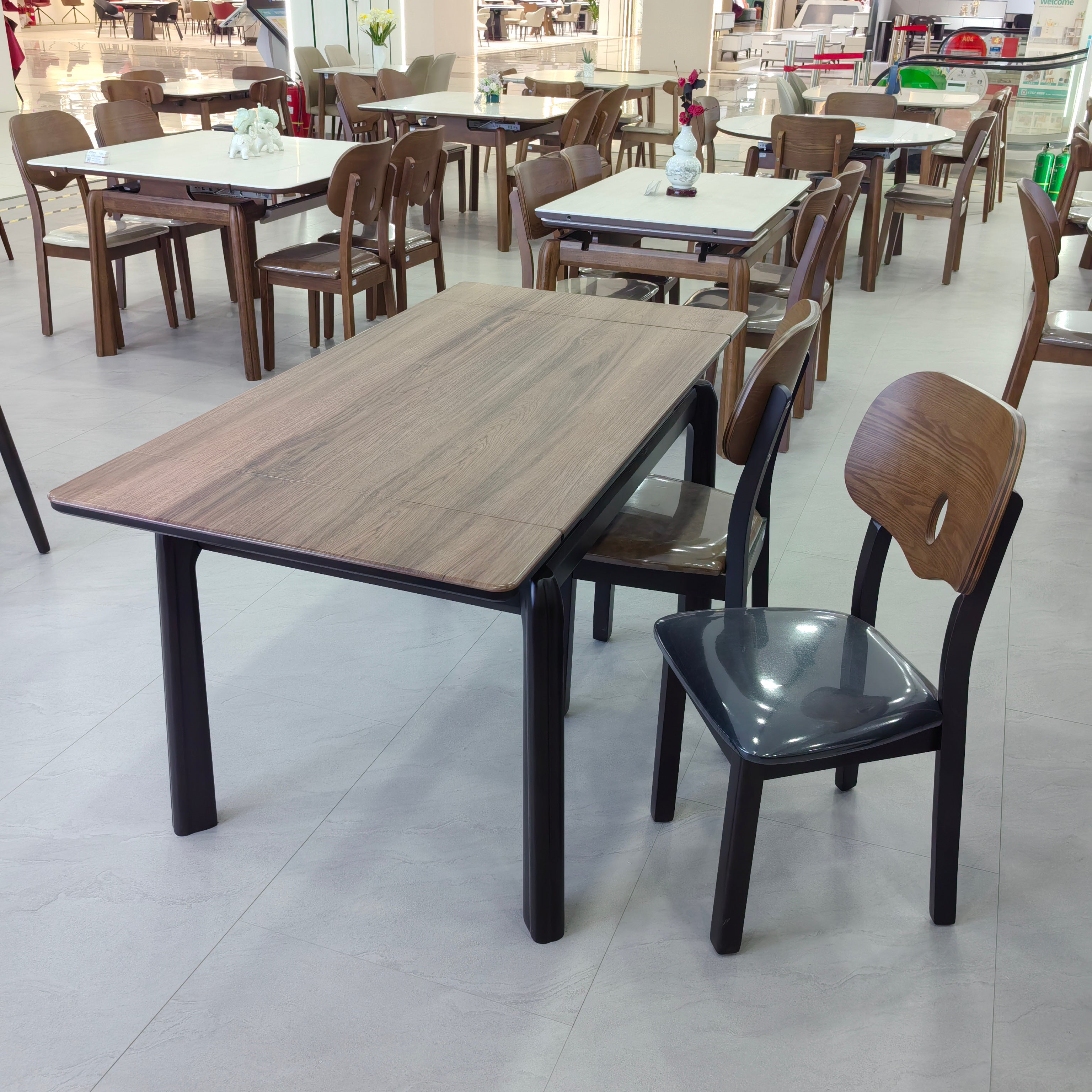 Dining Chair Solid Wood (2 Chairs) LKD006DCXYD | LEUKHOME