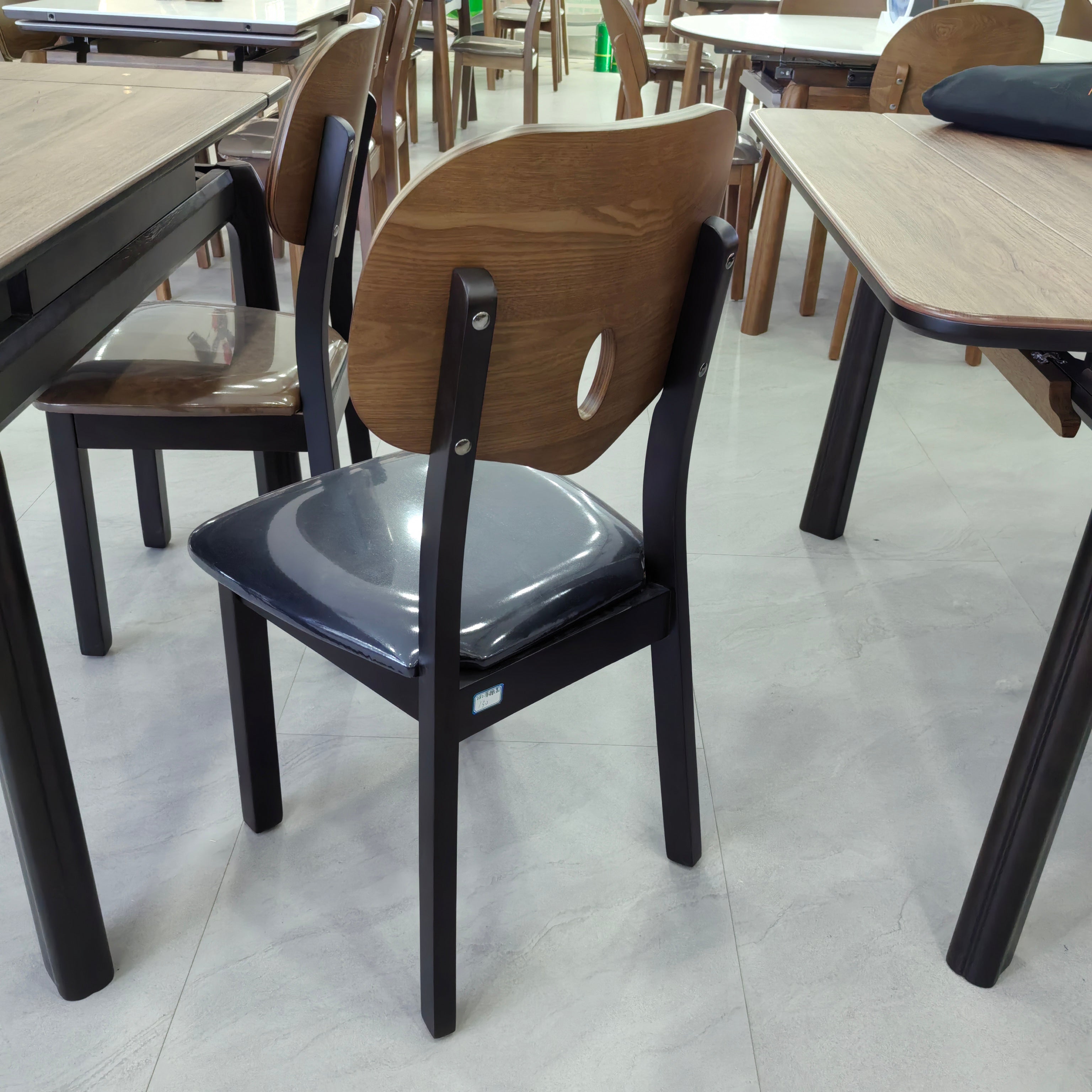 Dining Chair Solid Wood (2 Chairs) LKD006DCXYD | LEUKHOME