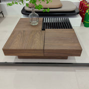 Coffee Table Rubik's Cube Wood Veneer‌ LKLMFCTFH | LEUKHOME