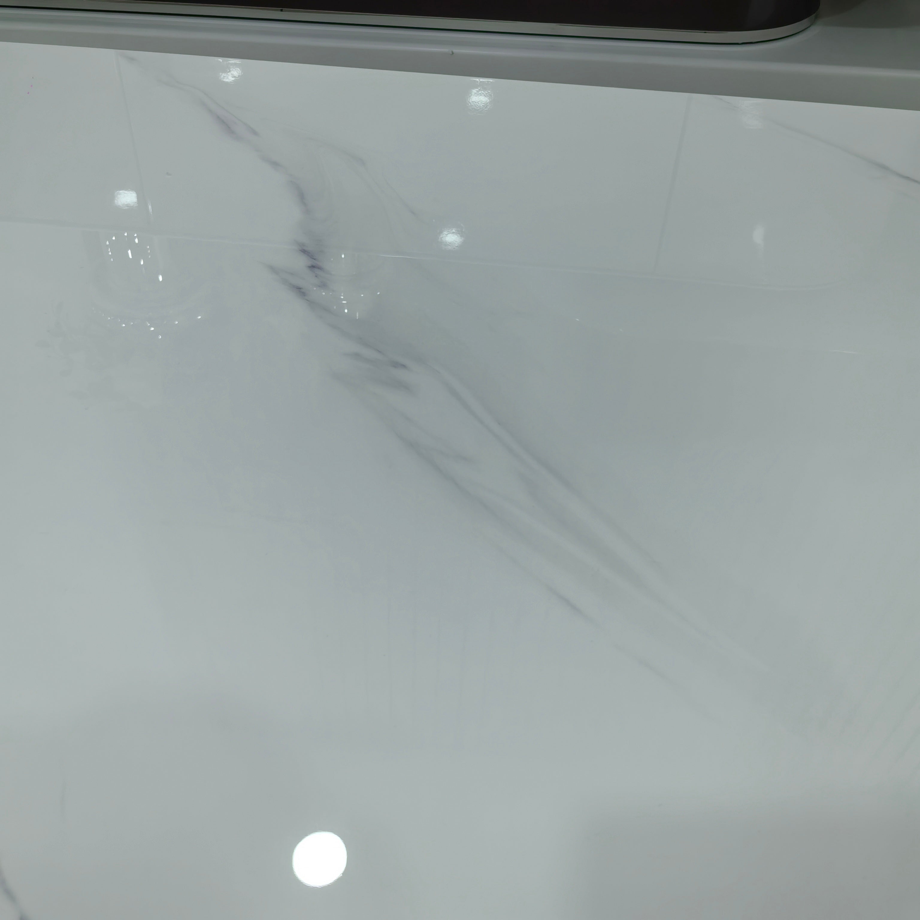 طاولة قهوة من الحجر الصناعي مع طلاء الخبز LKLM1503CTFH | LEUKHOME