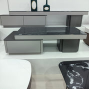 Coffee Table Artificial Stone Baking Paint LKLM1505CTFH | LEUKHOME