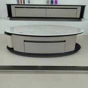 طاولة قهوة من الحجر الصناعي مطلية بالخبز، LKLM1520CTFH | LEUKHOME