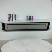 TV Stand Artificial Stone Baking Paint LKLM1520TSFH | LEUKHOME