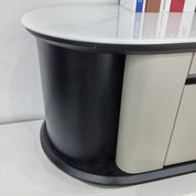 TV Stand Artificial Stone Baking Paint LKLM1520TSFH | LEUKHOME