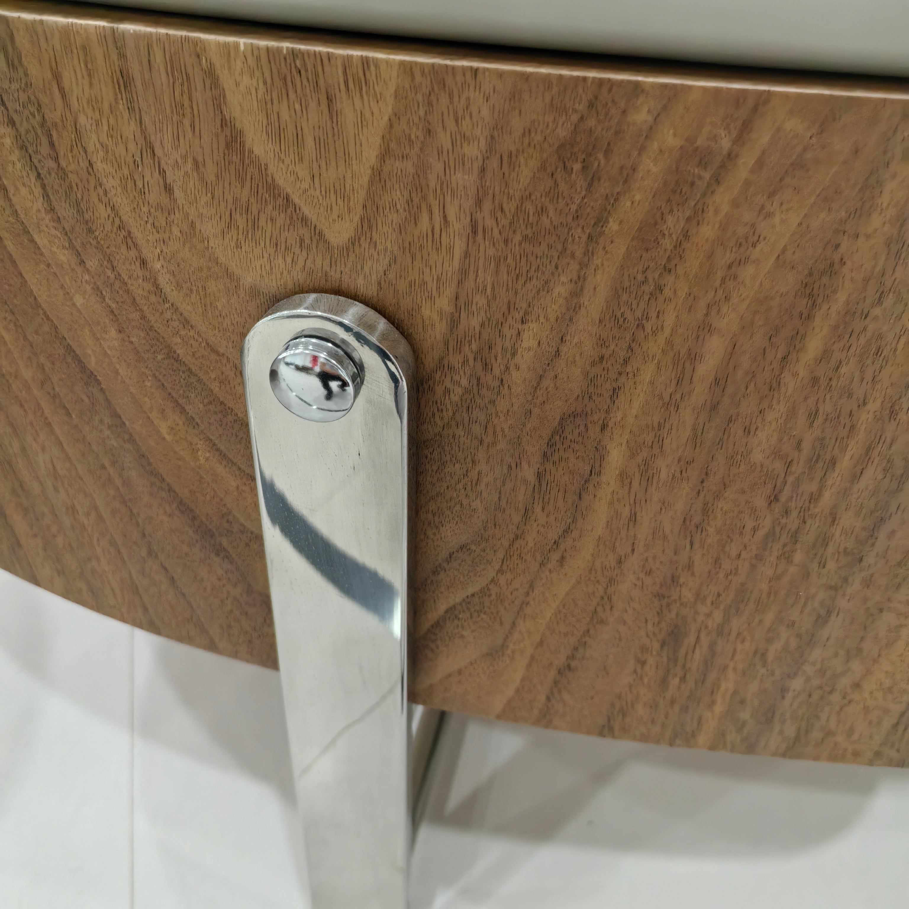 Coffee Table Artificial Stone Wood Veneer‌ Baking Paint LKLM3751CTFH | LEUKHOME