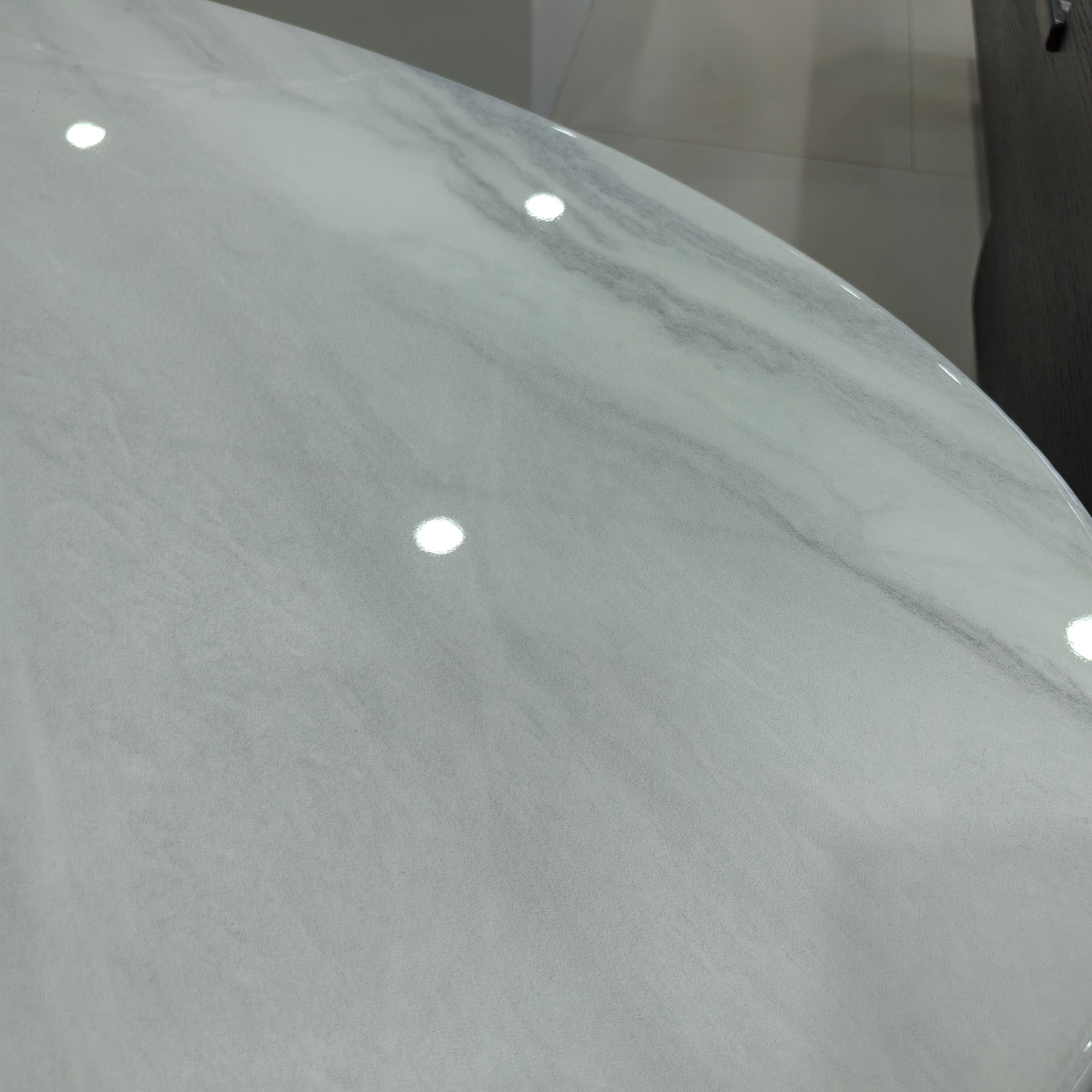 Coffee Table Artificial Stone Wood Veneer‌ Baking Paint LKLM3751CTFH | LEUKHOME