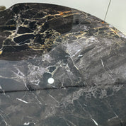 Coffee Table Artificial Stone Wood Veneer‌ LKLM3333CTFH | LEUKHOME