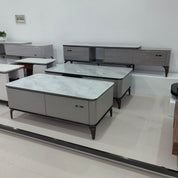 TV Stand Artificial Stone Baking Paint LKLM15033TSFH | LEUKHOME