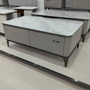 Coffee Table Artificial Stone Baking Paint LKLM15033CTFH | LEUKHOME