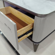 Coffee Table Artificial Stone Baking Paint LKLM15033CTFH | LEUKHOME