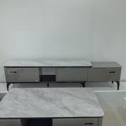 TV Stand Artificial Stone Baking Paint LKLM15033TSFH | LEUKHOME