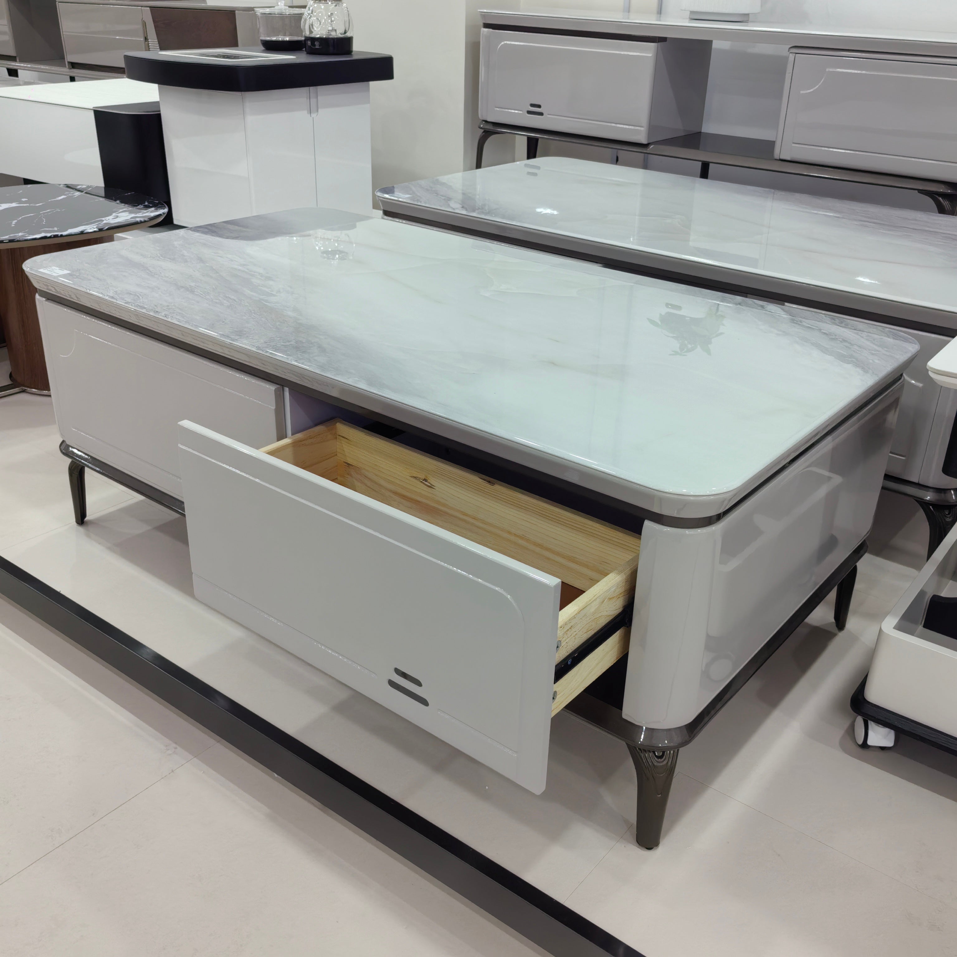 Подставка под телевизор, краска для запекания из искусственного камня LKLR263TSFH | LEUKHOME