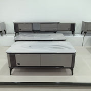 TV Stand Artificial Stone Baking Paint LKLV6626TSFH | LEUKHOME