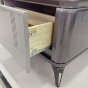 طاولة قهوة من الحجر الصناعي مع طلاء الخبز LKLV6613CTFH | LEUKHOME