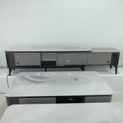 TV Stand Artificial Stone Baking Paint LKLV6626TSFH | LEUKHOME