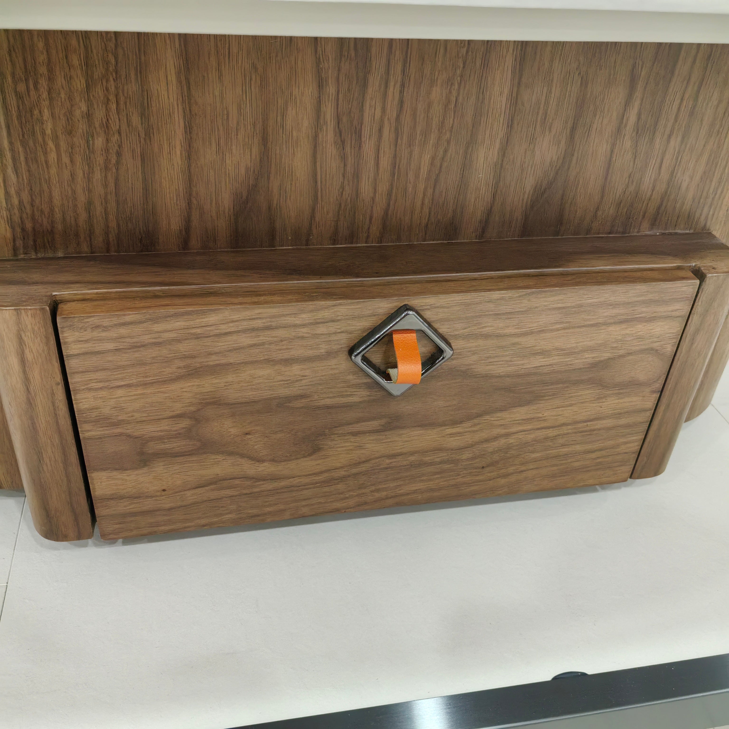 طاولة قهوة رخامية بقشرة خشبية LKLM1525CTFH | LEUKHOME