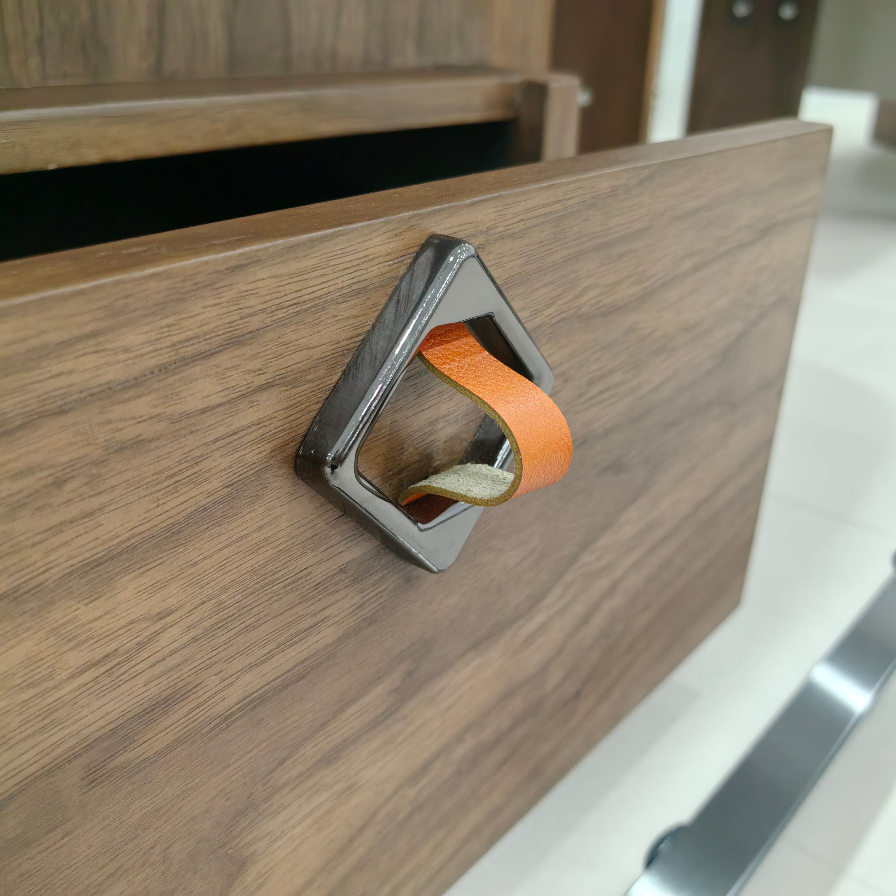 طاولة قهوة رخامية بقشرة خشبية LKLM1525CTFH | LEUKHOME