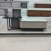 Coffee Table Artificial Stone Baking Paint LKLM11201CTFH | LEUKHOME