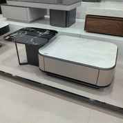 Coffee Table Artificial Stone Baking Paint LKLM11201CTFH | LEUKHOME