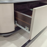 Coffee Table Artificial Stone Baking Paint LKLM11201CTFH | LEUKHOME