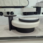 Coffee Table Artificial Stone Baking Paint LKLM1485CTFH | LEUKHOME