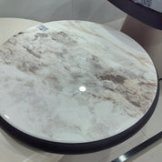 Coffee Table Artificial Stone Baking Paint LKLM1485CTFH | LEUKHOME