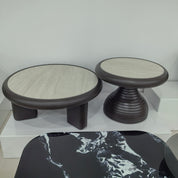 Coffee Table Sintered Stone Baking Paint LKLM864CTFH | LEUKHOME