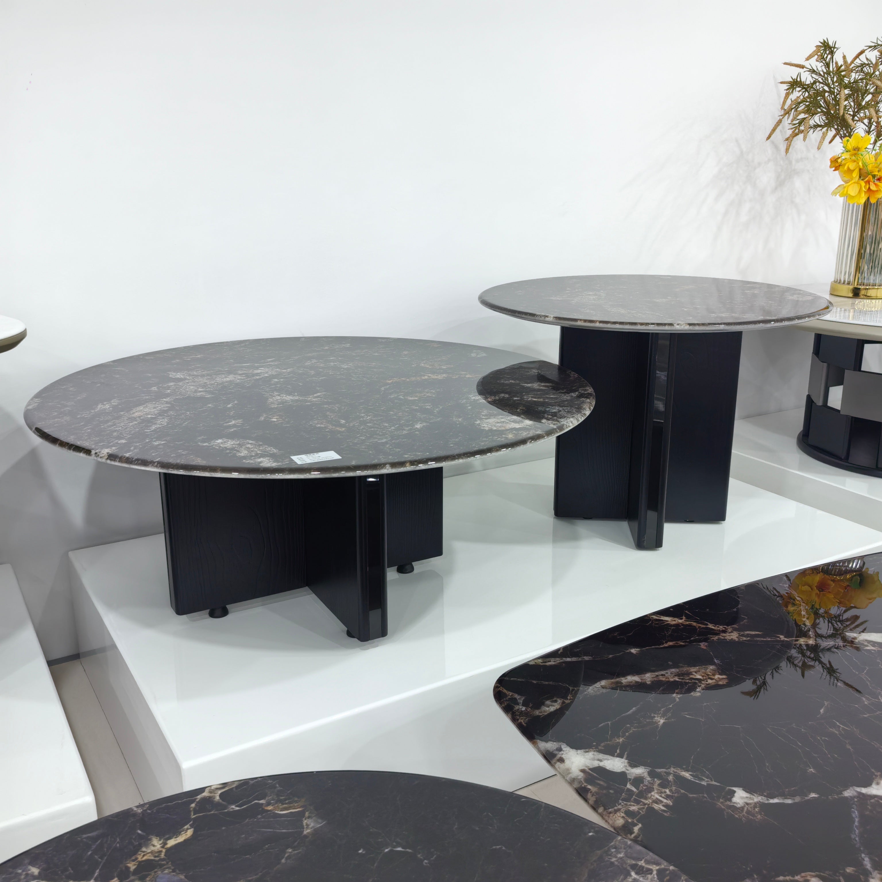 Coffee Table Artificial Super Crystal Stone LKLM1522RCTFH | LEUKHOME