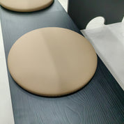 Dining Table Artificial Stone Wood Veneer‌ LKD053DTFH | LEUKHOME