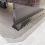 Coffee Table Artificial Stone‌ Wood Veneer‌ LKL037CTAYG | LEUKHOME