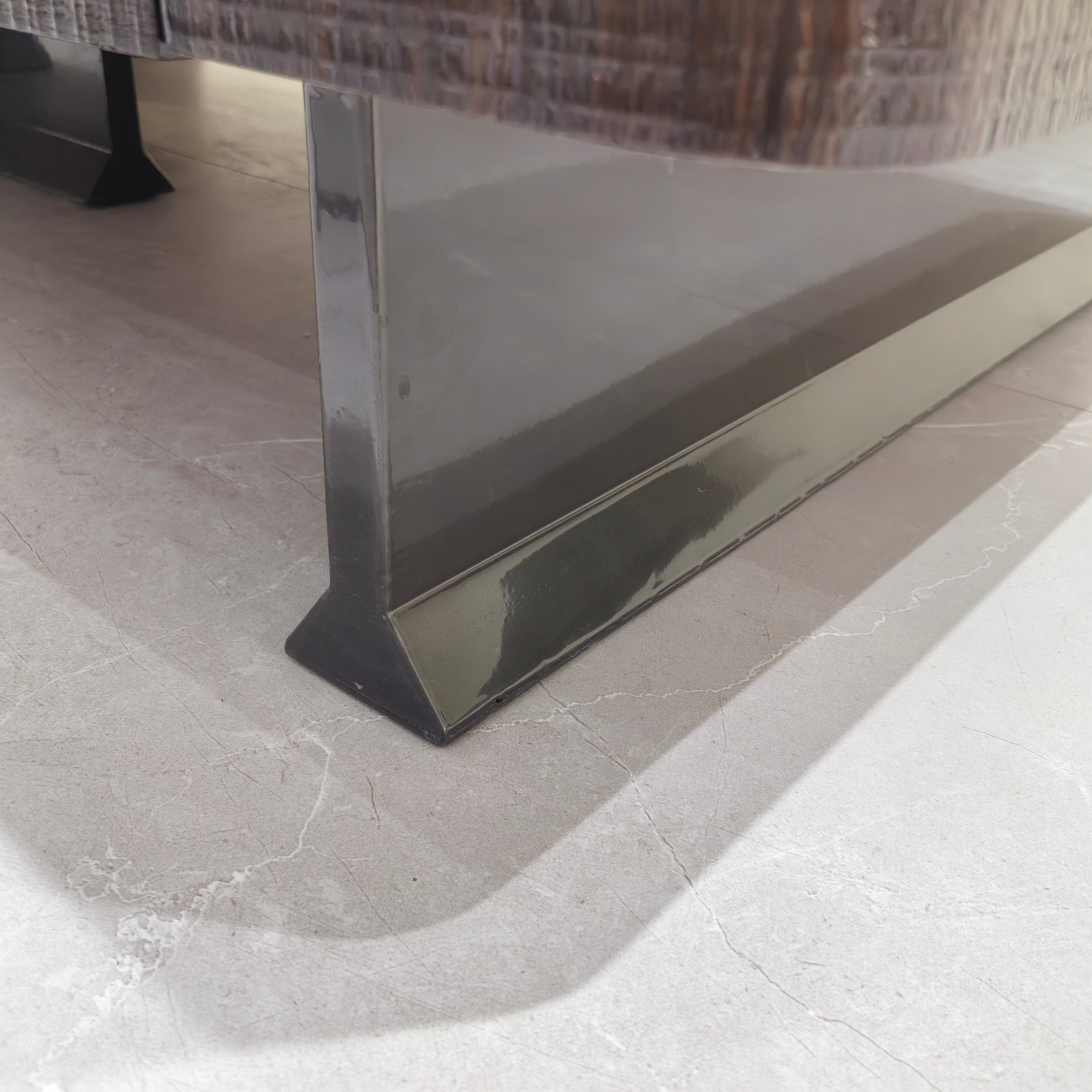 Coffee Table Artificial Stone‌ Wood Veneer‌ LKL037CTAYG | LEUKHOME