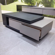 Coffee Table Sintered Stone‌ Baking Paint Wood Veneer‌ LKL039CTAYG | LEUKHOME