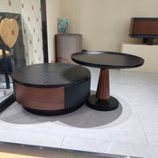 Coffee Table Baking Paint Wood Veneer‌ LKL043CTAYG | LEUKHOME