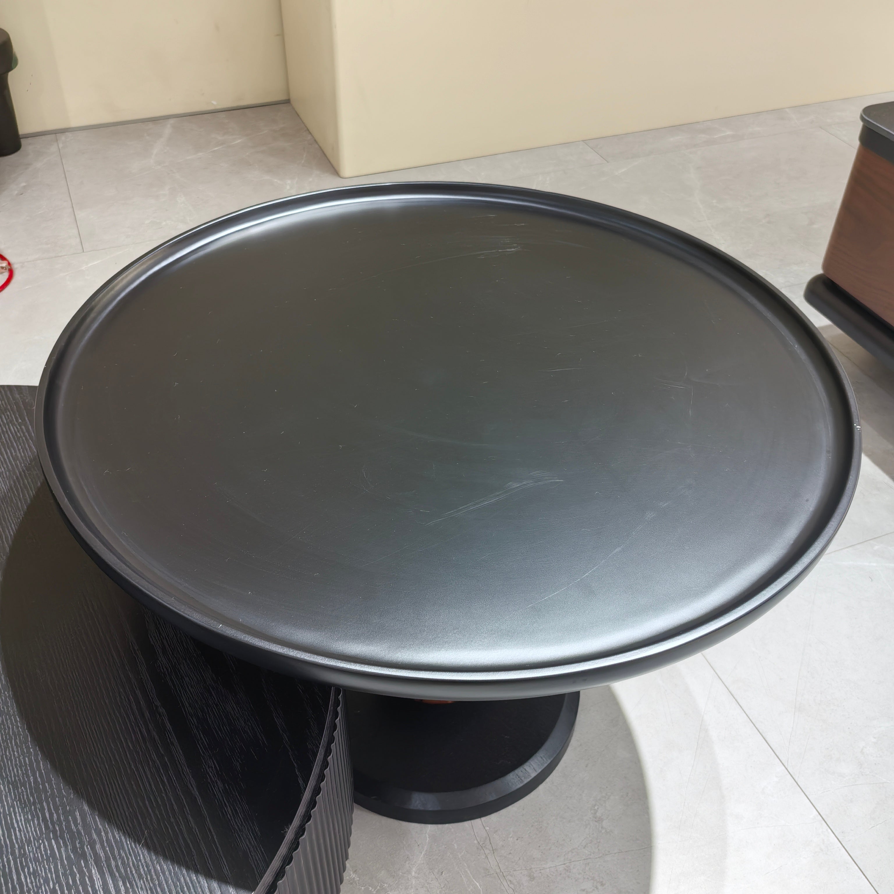 Coffee Table Baking Paint Wood Veneer‌ LKL043CTAYG | LEUKHOME