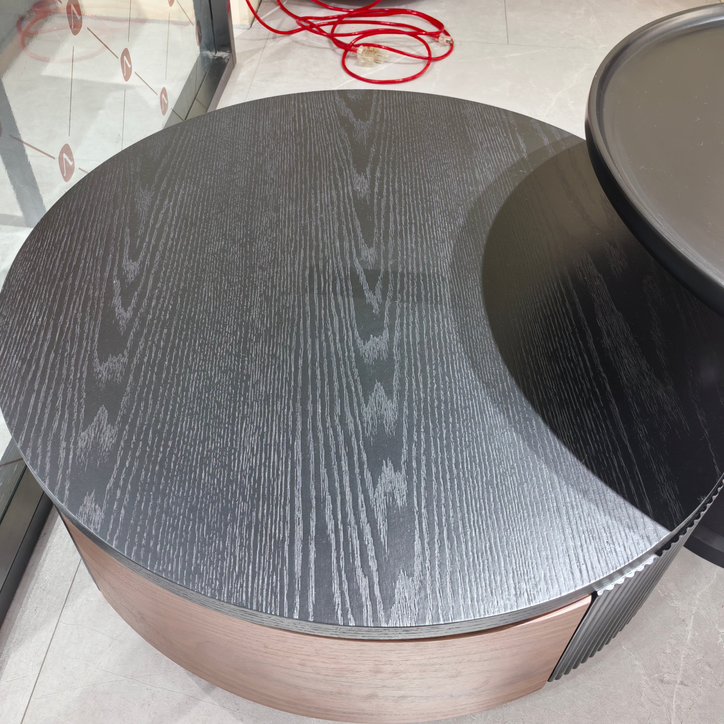 Coffee Table Baking Paint Wood Veneer‌ LKL043CTAYG | LEUKHOME