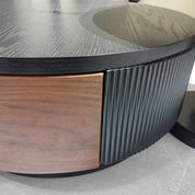 Coffee Table Baking Paint Wood Veneer‌ LKL043CTAYG | LEUKHOME