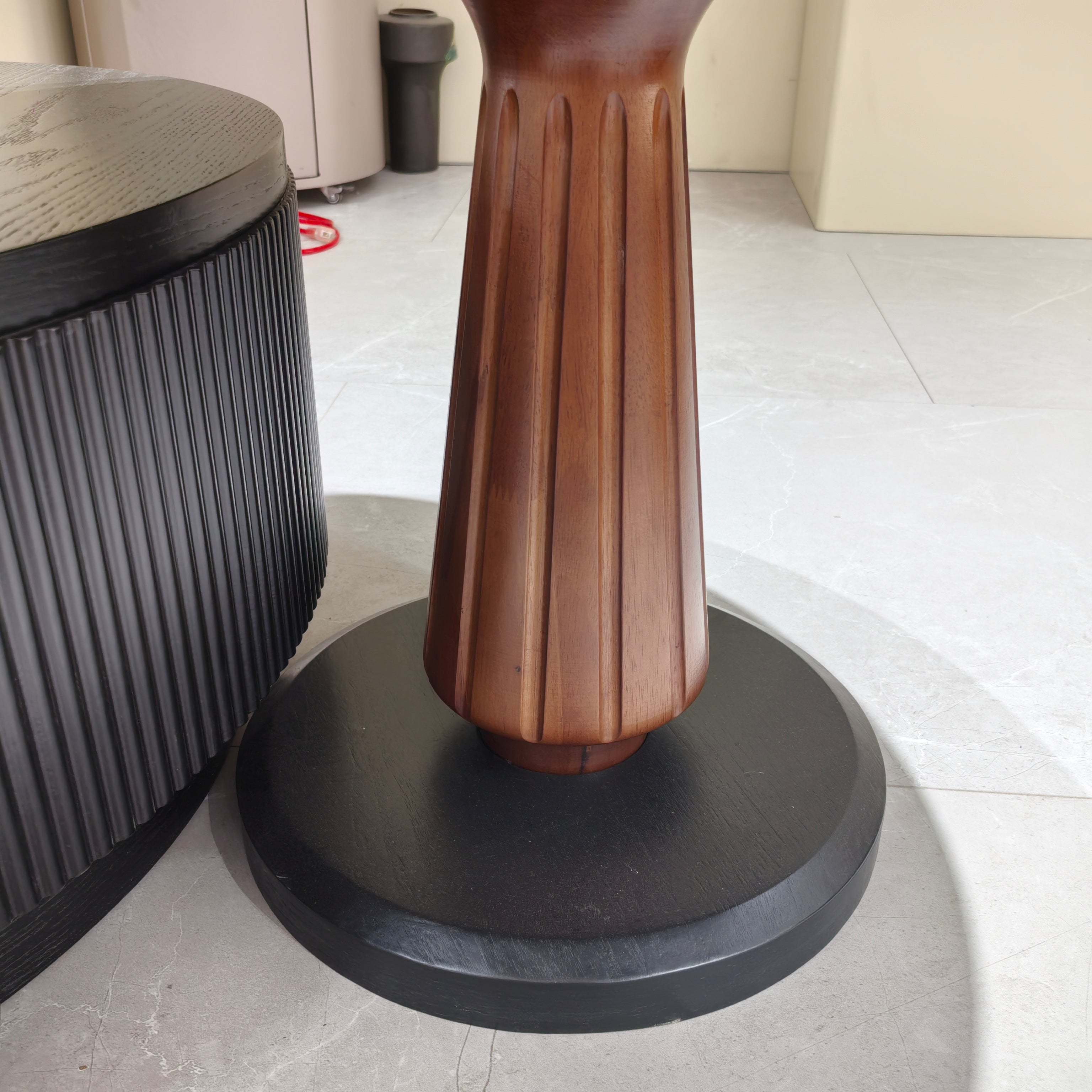 Coffee Table Baking Paint Wood Veneer‌ LKL043CTAYG | LEUKHOME