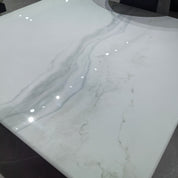 Coffee Table Artificial Stone Wood Veneer‌ LKL054CTAYG | LEUKHOME