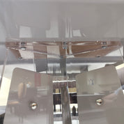 Dining Table Sintered Stone Baking Paint Acrylic LKD029DTAYG | LEUKHOME