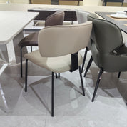 Dining Chair (2 Chairs) LKD030DCAYG | LEUKHOME