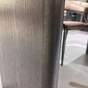 Dining Table Composite Sintered Stone Wood Veneer‌ LKD036DTAYG | LEUKHOME