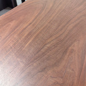 Dining Table Stainless Steel Wood Veneer‌ LKD038DTAYG | LEUKHOME