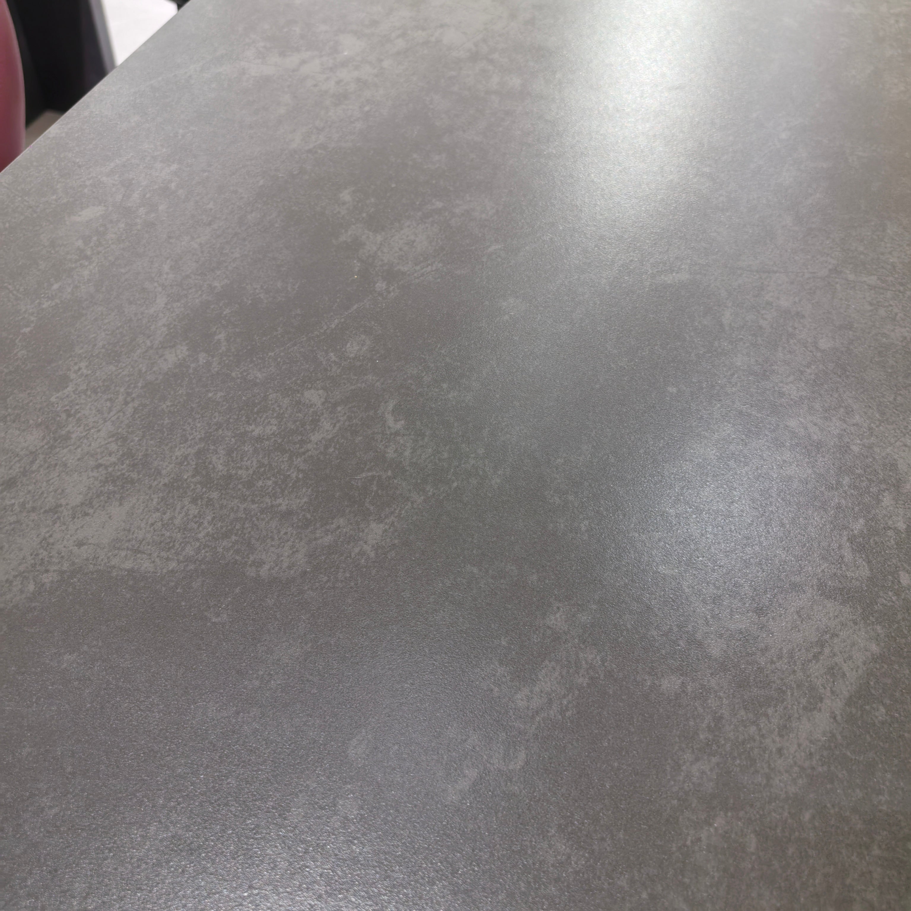 Dining Table Stainless Steel Wood Veneer‌ Acrylic LKD041DTAYG | LEUKHOME