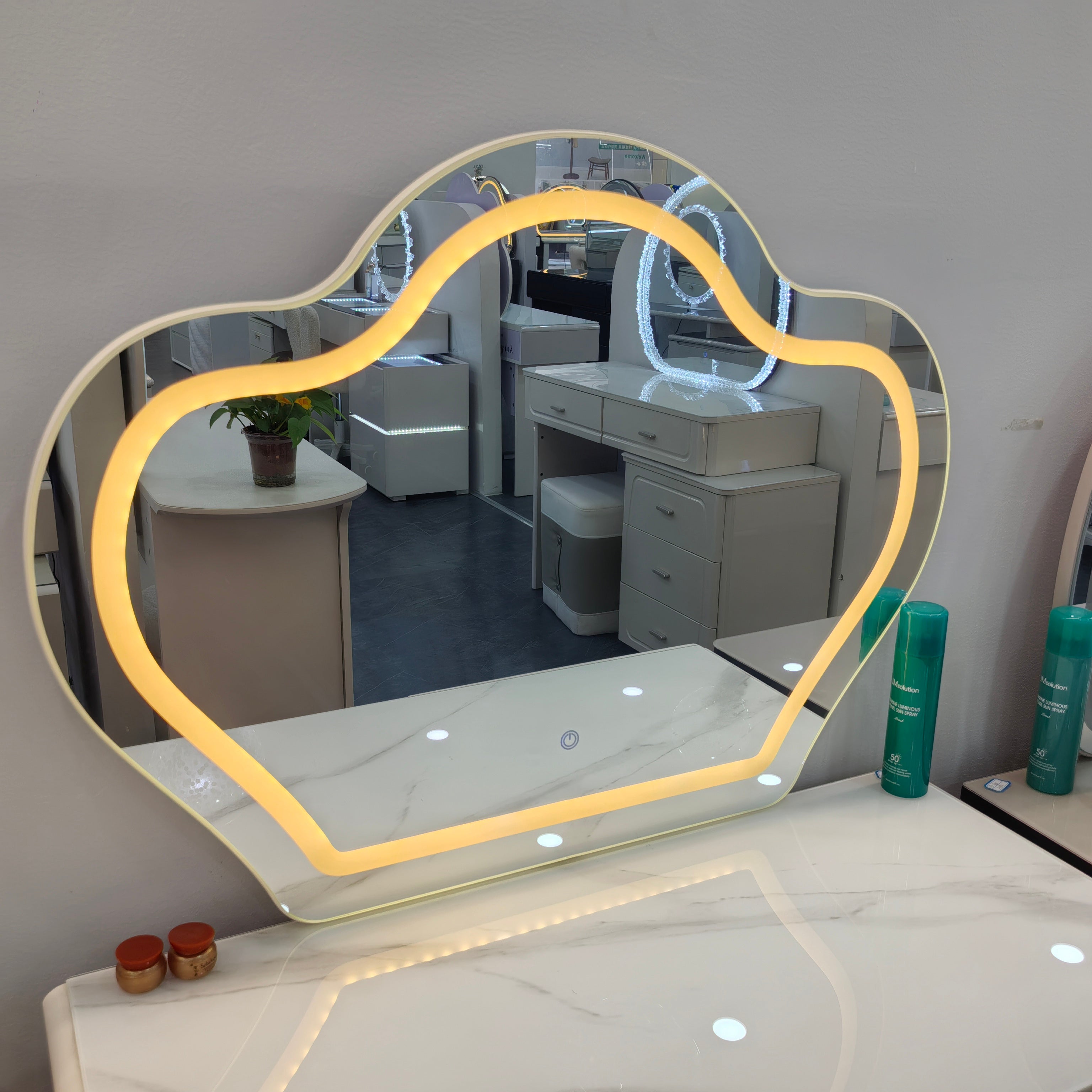 Dresser Baking Paint LKB006DSSQM | LEUKHOME