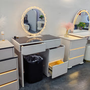 Dresser Baking Paint LKB008DSSQM | LEUKHOME