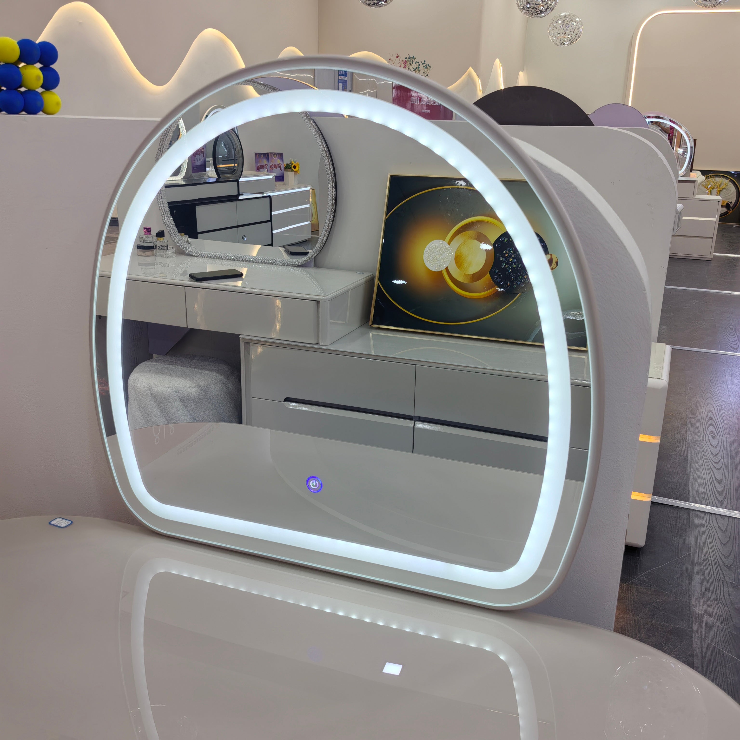 Dresser Baking Paint LKB011DSSQM | LEUKHOME