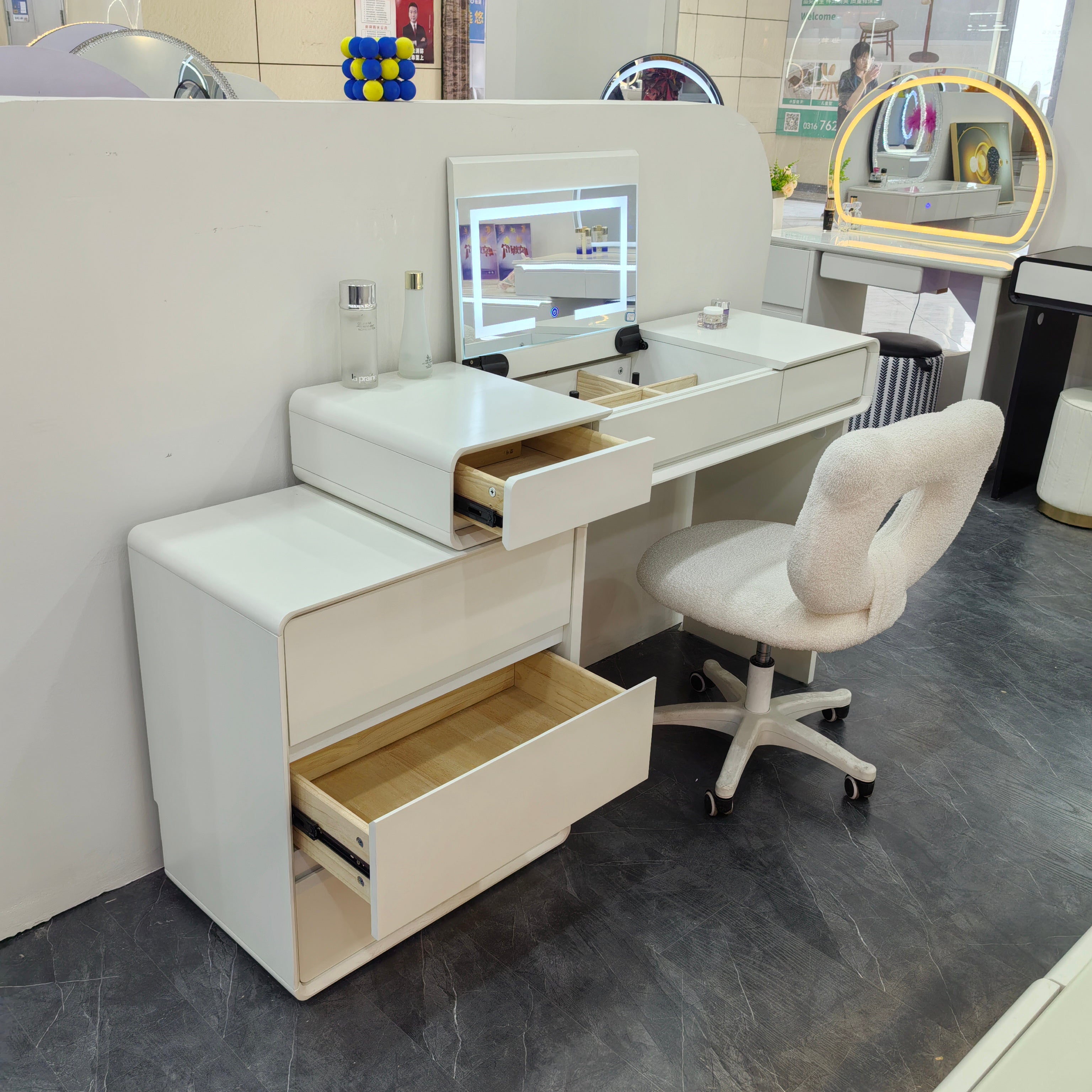 Dresser Baking Paint LKB012DSSQM | LEUKHOME