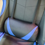 Gaming Chair Blue Adjustable Height (1 Chair) LKG002GCYN | LEUKHOME