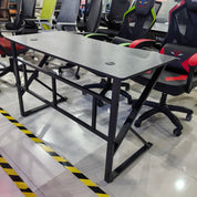 Gaming Table Carbon Fiber Texture Surface LKG019GTYN | LEUKHOME